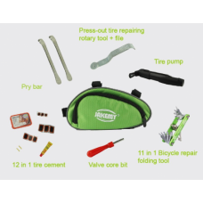 Complete Repair toolbox for a bicycle, mtb or race bike.